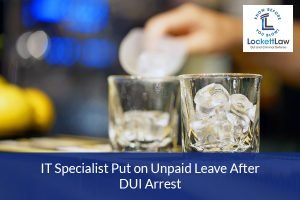 IT Specialist Put on Unpaid Leave After DUI Arrest